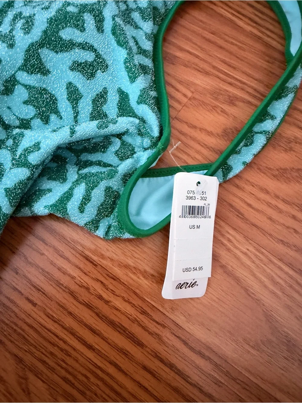 NWT Aerie Shine Scoopneck One Piece Swimsuit